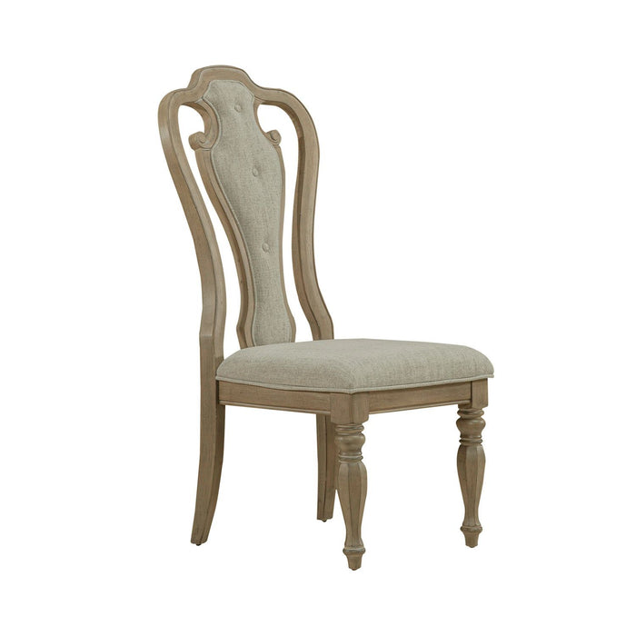 Magnolia Manor - Splat Back Upholstered Chair – Arm Chairs by Liberty Furniture at Furniture Wholesale Plus , Nashville furniture store