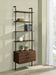 Owens - Wall Bookshelf – Etageres by Coaster Fine Furniture at Furniture Wholesale Plus , Nashville furniture store