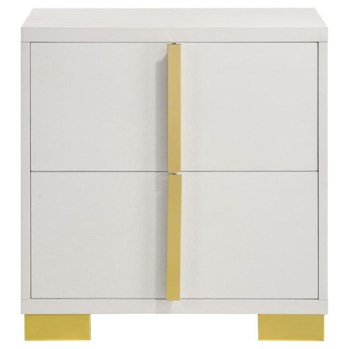 Marceline - 2-Drawer Nightstand – Accent Nightstands by Coaster Fine Furniture at Furniture Wholesale Plus , Nashville furniture store