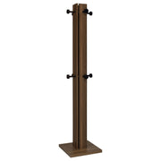 Rikkie - Coat Rack And Mirror - Walnut – Freestanding Coat Racks by Coaster Fine Furniture at Furniture Wholesale Plus , Nashville furniture store