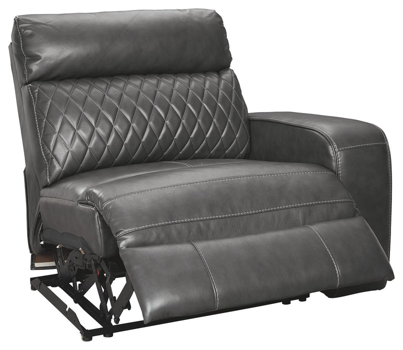 Samperstone - Power Reclining Sectional – Reclining Sectionals by Signature Design by Ashley® at Furniture Wholesale Plus , Nashville furniture store
