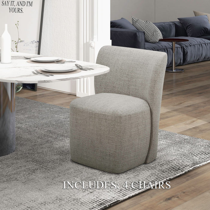 Accent Dining - Fabric Dining Chairs (Set of 4) – Chair Sets by Liberty Furniture at Furniture Wholesale Plus , Nashville furniture store