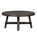 Modern Farmhouse - Splay Leg Round Cocktail Table – Cocktail Tables by Liberty Furniture at Furniture Wholesale Plus , Nashville furniture store