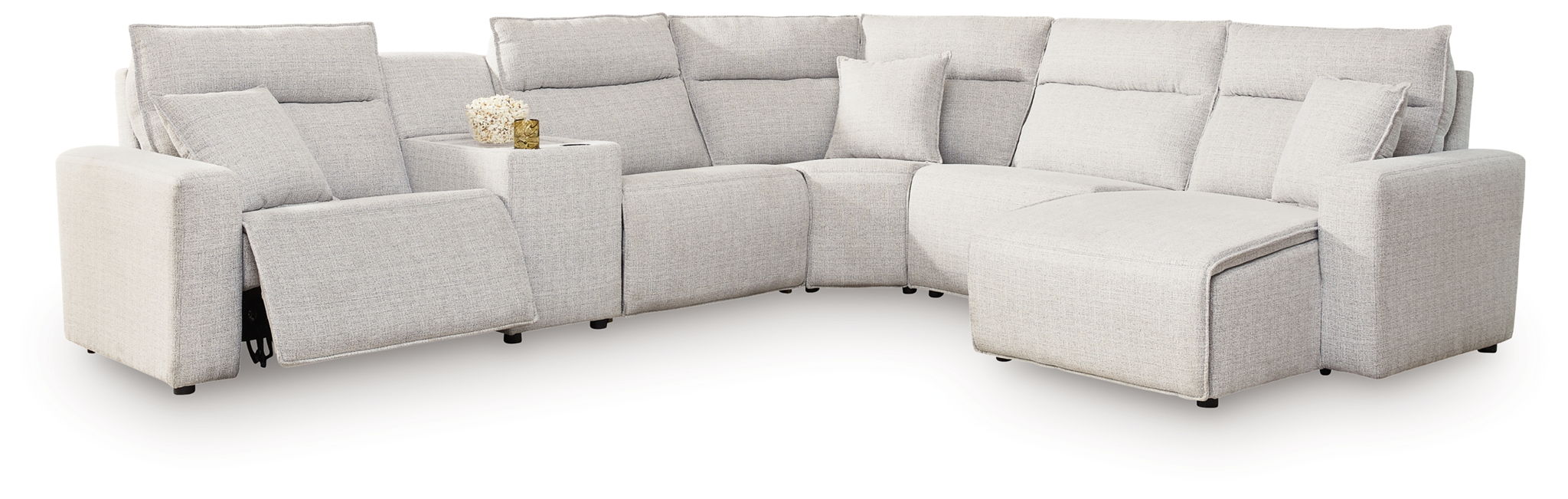 Modmax II - Reclining Sectional - Stone – Reclining Sectionals by Signature Design by Ashley® at Furniture Wholesale Plus , Nashville furniture store