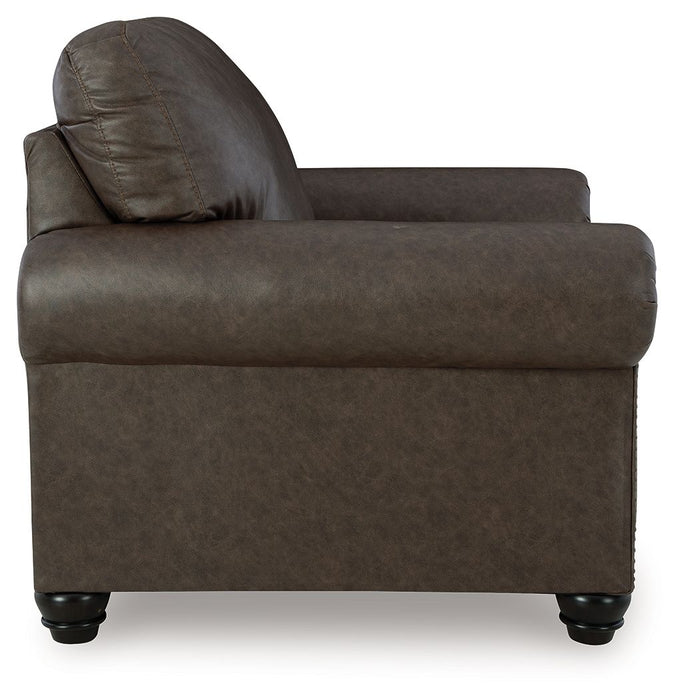 Roxmere - Living Room Set – Stationary Chair & Ottoman by Benchcraft® at Furniture Wholesale Plus , Nashville furniture store