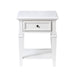 Charlestown - End Table - White – End Tables by Steve Silver Furniture at Furniture Wholesale Plus , Nashville furniture store