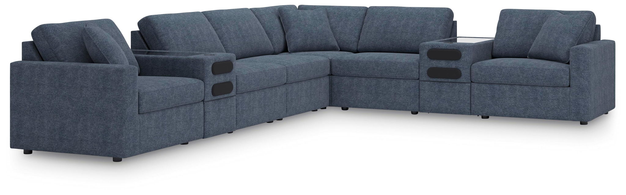 Modmax - Sectional - Ink – Stationary Sectionals by Signature Design by Ashley® at Furniture Wholesale Plus , Nashville furniture store