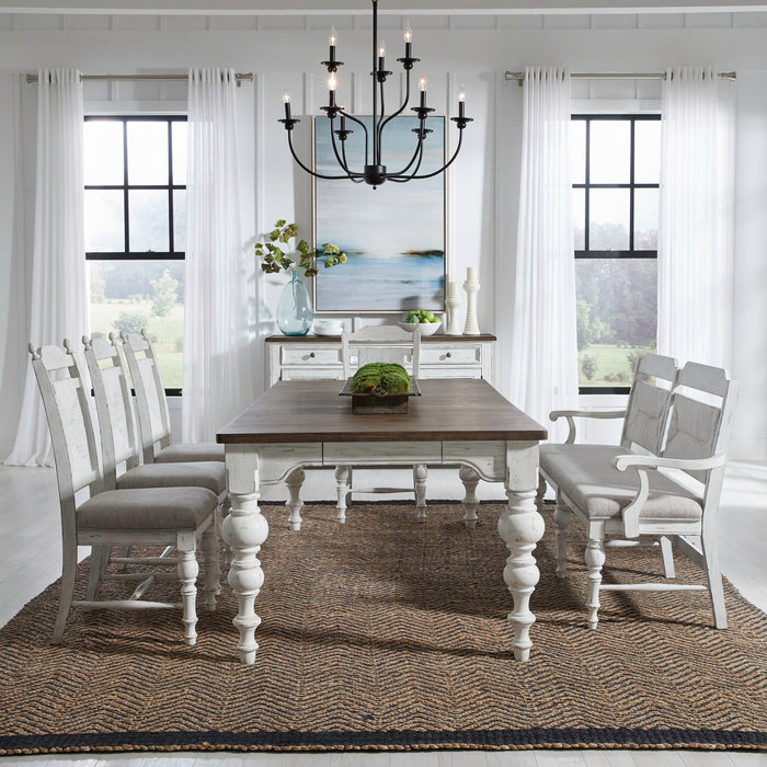 River Place - Rectangular Table Set – 5 Piece Dining Room Sets by Liberty Furniture at Furniture Wholesale Plus , Nashville furniture store