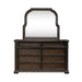 Providence Park - Dresser & Mirror - Chateau Brown – Dresser & Mirror by Liberty Furniture at Furniture Wholesale Plus , Nashville furniture store