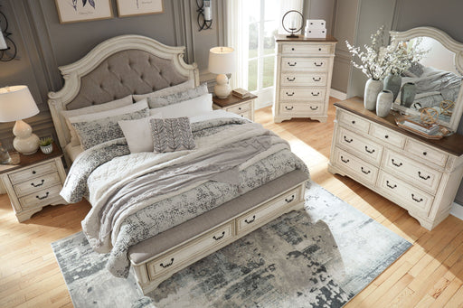 Realyn - Storage Bedroom Set - Premium 5 Piece Bedroom Sets from Signature Design by Ashley® - Just $2318! Shop now at Furniture Wholesale Plus  We are the best furniture store in Nashville, Hendersonville, Goodlettsville, Madison, Antioch, Mount Juliet, Lebanon, Gallatin, Springfield, Murfreesboro, Franklin, Brentwood