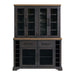 Montrose - Server And Hutch With LED Light - Espresso And Brown – Hutches & Buffets by Elements International at Furniture Wholesale Plus , Nashville furniture store