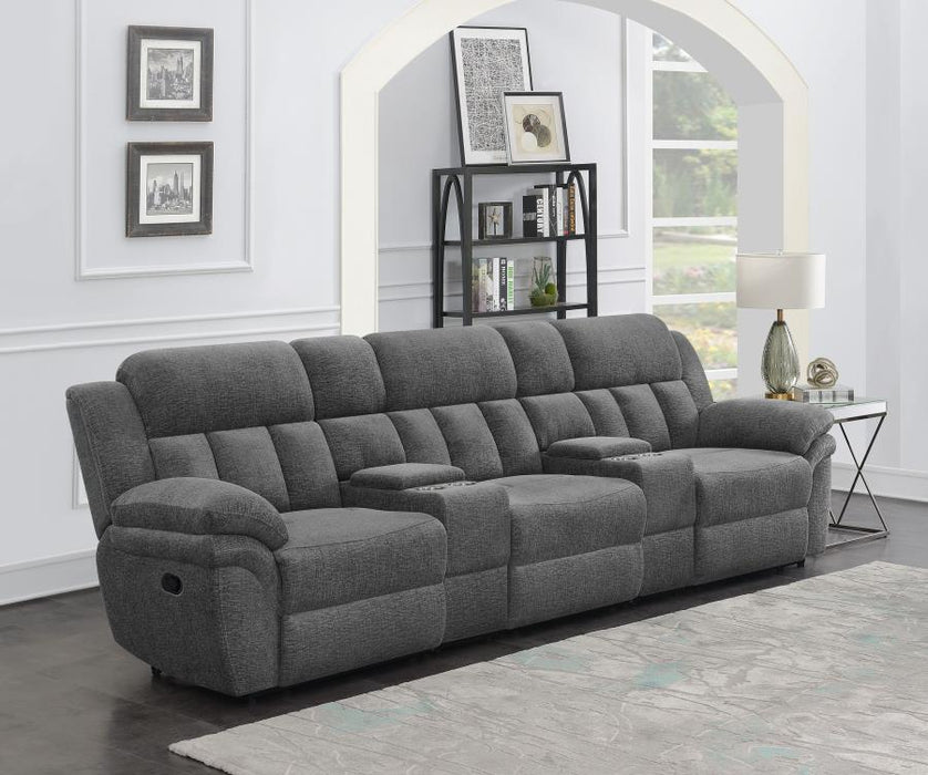 Bahrain - Upholstered Home Theater Seating – Reclining Sectionals by CoasterEssence at Furniture Wholesale Plus , Nashville furniture store