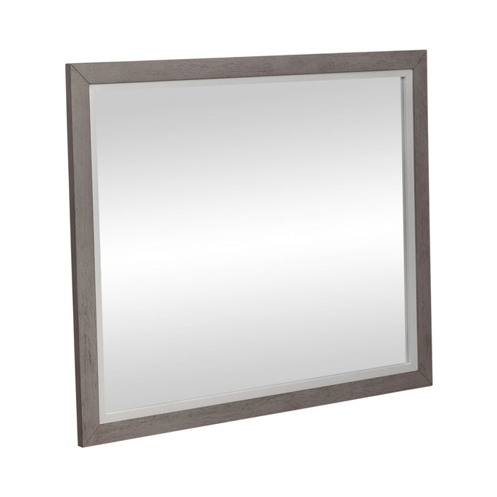 Palmetto Heights - Landscape Mirror - Shell White & Driftwood – Landscape Mirrors by Liberty Furniture at Furniture Wholesale Plus , Nashville furniture store
