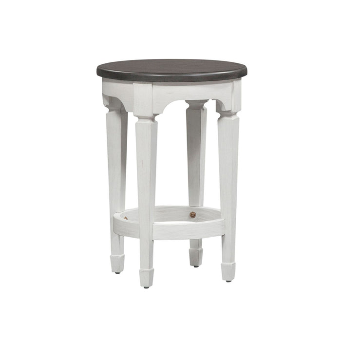 Allyson Park - 4 Piece Dining Room Set - Wirebrushed White / Charcoal – 4 Piece Dining Room Sets by Liberty Furniture at Furniture Wholesale Plus , Nashville furniture store
