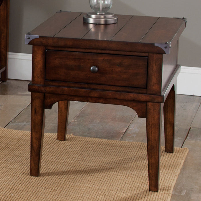 Aspen Skies - End Table – End Tables by Liberty Furniture at Furniture Wholesale Plus , Nashville furniture store