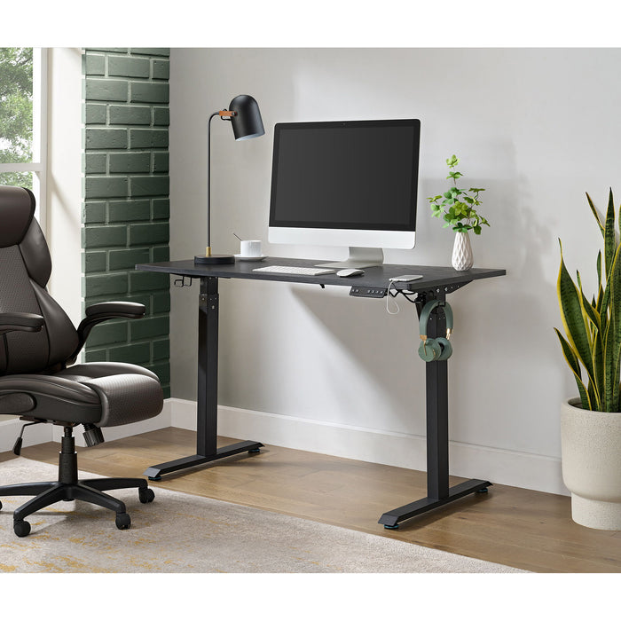 Oakland - Adjustable Desk 3A Packing - Black – Adjustable Height Desks by Elements International at Furniture Wholesale Plus , Nashville furniture store