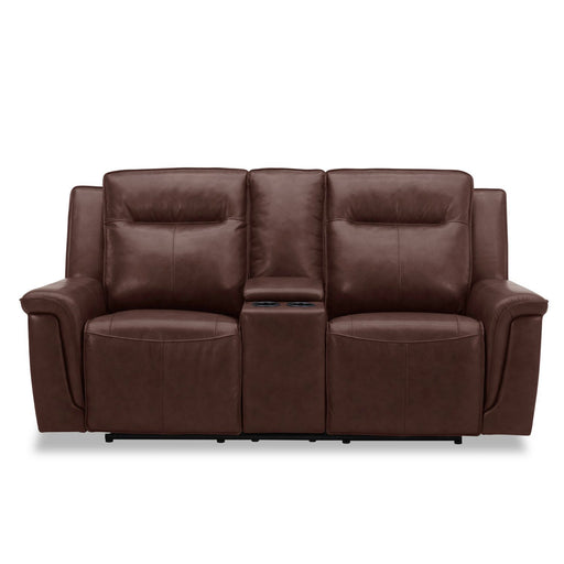 Avery - Loveseat With Console P2 - Cognac – Reclining Loveseats by Liberty Furniture at Furniture Wholesale Plus , Nashville furniture store