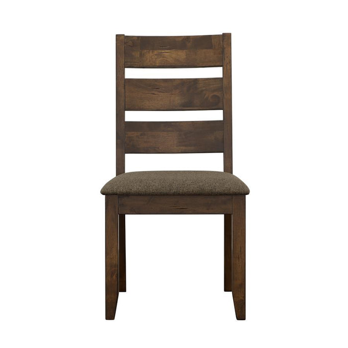 Alston - Wood Dining Side Chair (Set of 2) - Knotty Nutmeg – Chair Sets by CoasterEveryday at Furniture Wholesale Plus , Nashville furniture store