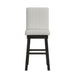 Jemma - Swivel Bar Stool - Dark Espresso – Bar Height (28"-30") by Elements International at Furniture Wholesale Plus , Nashville furniture store