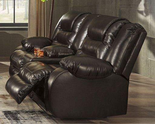 Vacherie Reclining Loveseat with Console - Premium Loveseat from Ashley Furniture - Just $768.90! Shop now at Furniture Wholesale Plus  We are the best furniture store in Nashville, Hendersonville, Goodlettsville, Madison, Antioch, Mount Juliet, Lebanon, Gallatin, Springfield, Murfreesboro, Franklin, Brentwood