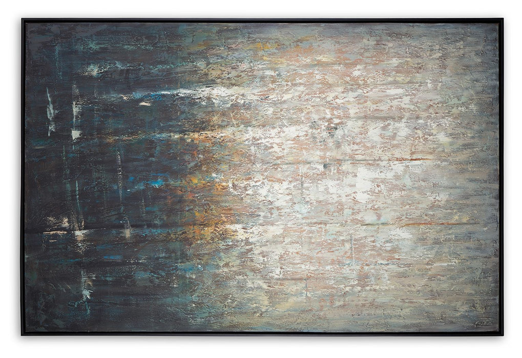 Montgain - Wall Art - Tan / Black – Canvas Art by Signature Design by Ashley® at Furniture Wholesale Plus , Nashville furniture store