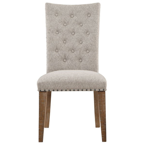 Riverdale - Side Chair - Oatmeal – Side Chairs by Steve Silver Furniture at Furniture Wholesale Plus , Nashville furniture store