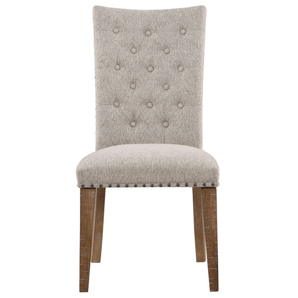 Riverdale - Side Chair - Oatmeal – Side Chairs by Steve Silver Furniture at Furniture Wholesale Plus , Nashville furniture store
