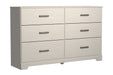 Stelsie - Six Drawer Dresser - White – Dressers by Signature Design by Ashley® at Furniture Wholesale Plus , Nashville furniture store