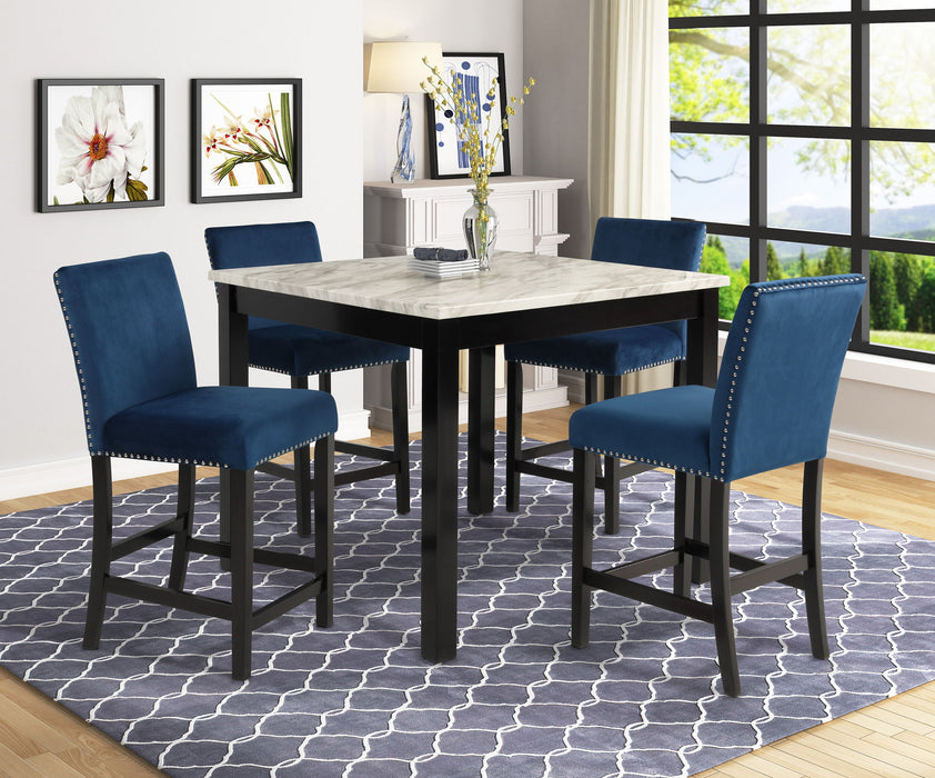Lennon - Counter Height Table Set – 5 Piece Dining Room Sets by Crown Mark at Furniture Wholesale Plus , Nashville furniture store