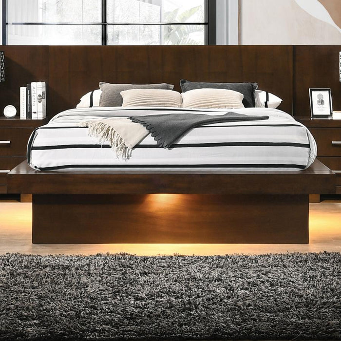Jessica - Wood LED Panel Bed - Premium Platform Beds from CoasterEssence - Just $799! Shop now at Furniture Wholesale Plus  We are the best furniture store in Nashville, Hendersonville, Goodlettsville, Madison, Antioch, Mount Juliet, Lebanon, Gallatin, Springfield, Murfreesboro, Franklin, Brentwood