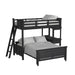 Hampton Kids - Loft With Ladder And Desk With Speaker – Loft Beds by Elements International at Furniture Wholesale Plus , Nashville furniture store