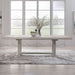 Backroads - Trestle Table - Weathered White & Parchment – Dining Tables by Liberty Furniture at Furniture Wholesale Plus , Nashville furniture store