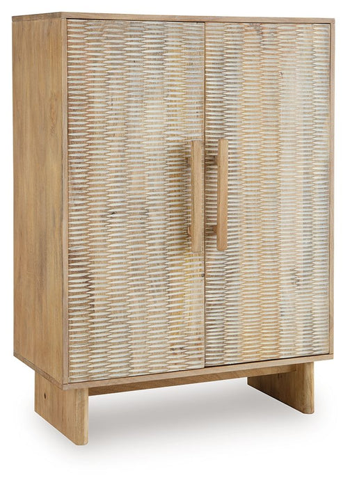 Dallinbury - Accent Cabinet - Natural / White Wash – Accent Cabinets by Signature Design by Ashley® at Furniture Wholesale Plus , Nashville furniture store