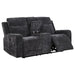 Kennett - Chenille Upholstered Power Reclining Loveseat – Reclining Loveseats by Coaster Fine Furniture at Furniture Wholesale Plus , Nashville furniture store