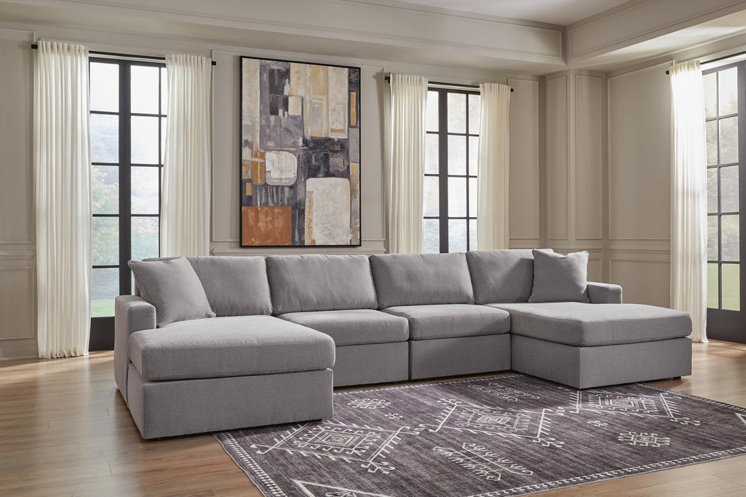 Modmax - Sectional - Granite – Stationary Sectionals by Signature Design by Ashley® at Furniture Wholesale Plus , Nashville furniture store