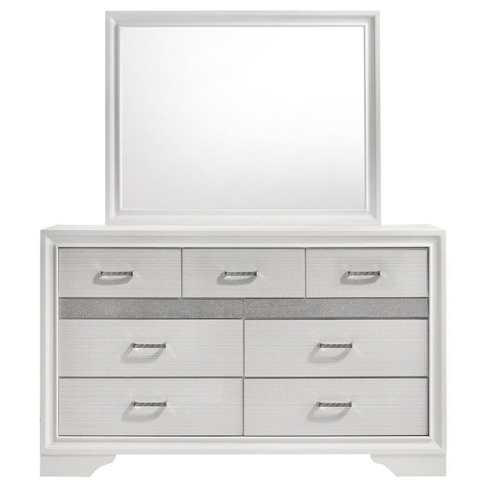Miranda - 7-drawer Dresser With Mirror – Dresser & Mirror by CoasterEveryday at Furniture Wholesale Plus , Nashville furniture store