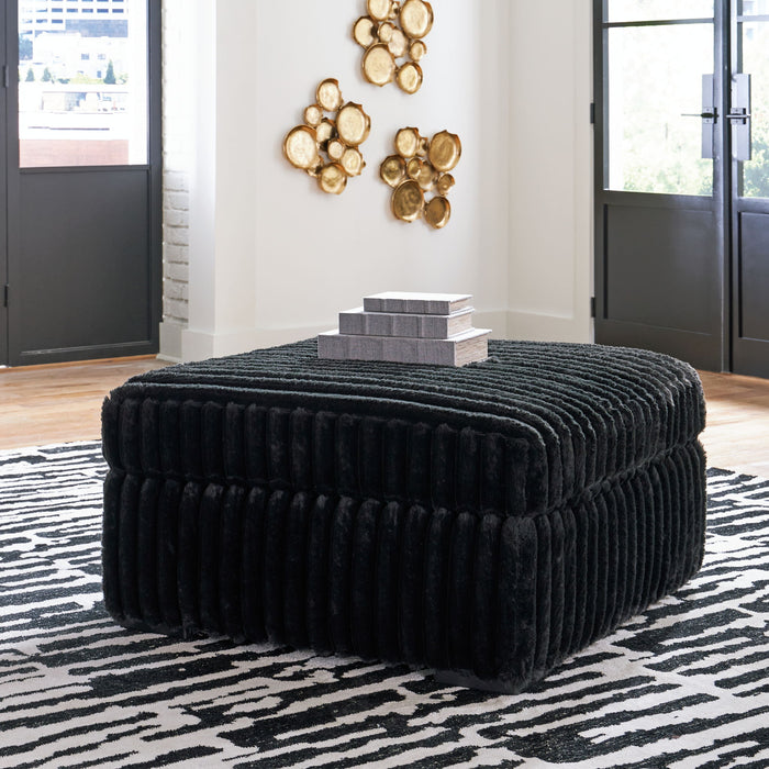 Midnight-Madness - Oversized Accent Ottoman – Accent Ottomans by Signature Design by Ashley® at Furniture Wholesale Plus , Nashville furniture store