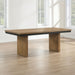 Roatan - Table With Leaf - Brown – Dining Tables with Extensions by Steve Silver Furniture at Furniture Wholesale Plus , Nashville furniture store