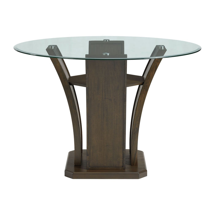 Dapper - Round Counter Height Dining Table – Counter Tables by Elements International at Furniture Wholesale Plus , Nashville furniture store