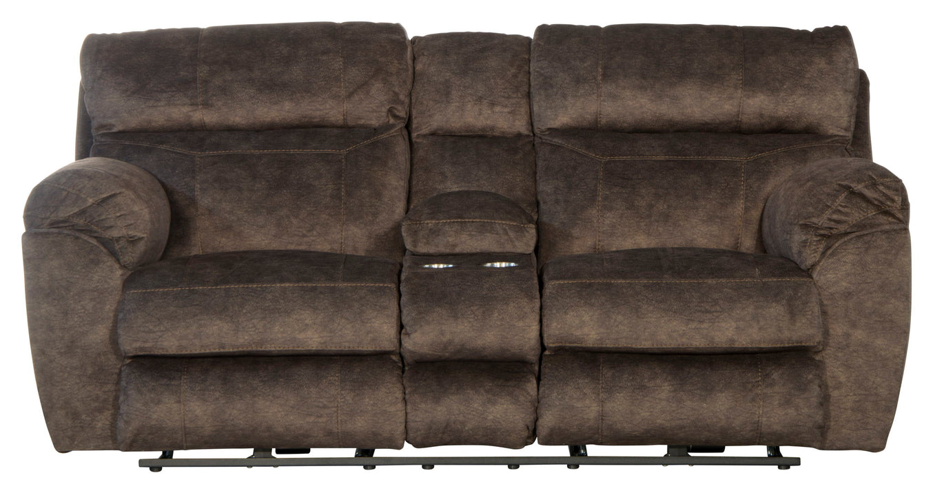 Sedona - Power Hdrst With Lumbar Lay Flat Reclining Console Loveseat With Storage & Cupholders – Reclining Loveseats by Catnapper at Furniture Wholesale Plus , Nashville furniture store