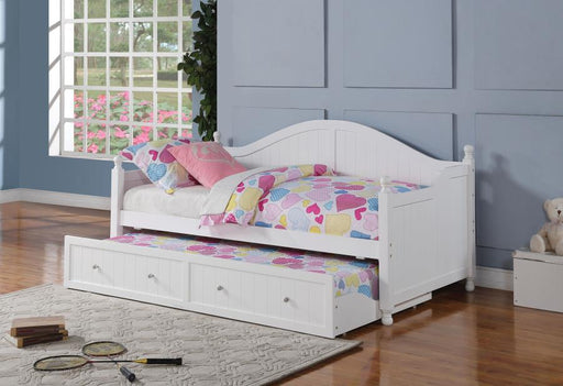 Julie Ann - Arched Back Day Bed With Trundle – Daybeds by CoasterElevations at Furniture Wholesale Plus , Nashville furniture store