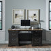 Meritage - Jr Executive Desk - Aged Charcoal – Executive Desks by Liberty Furniture at Furniture Wholesale Plus , Nashville furniture store
