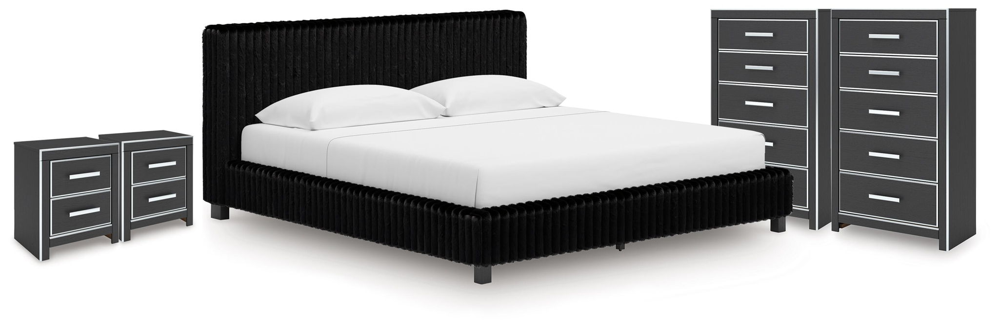 Zuraleus - Upholstered Bedroom Set – 3 Piece Bedroom Sets by Signature Design by Ashley® at Furniture Wholesale Plus , Nashville furniture store