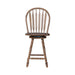 Carolina Crossing - Windsor Swivel Counter Chair – Swivel Chairs by Liberty Furniture at Furniture Wholesale Plus , Nashville furniture store