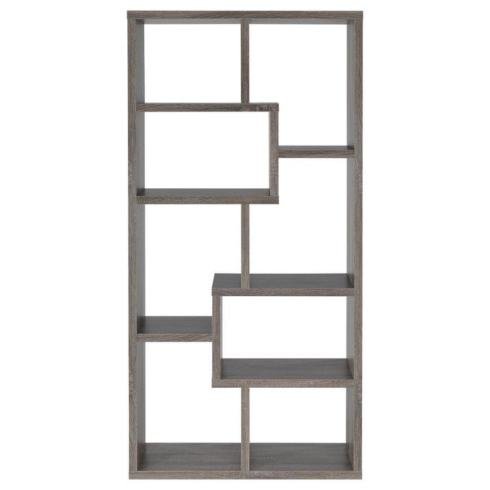 Theo - 6-Shelf Bookshelf - Premium Standard Bookcases from CoasterEveryday - Just $249! Shop now at Furniture Wholesale Plus  We are the best furniture store in Nashville, Hendersonville, Goodlettsville, Madison, Antioch, Mount Juliet, Lebanon, Gallatin, Springfield, Murfreesboro, Franklin, Brentwood