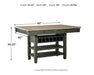 Tyler Creek - Rectangular Dining Room Counter Table - Black / Gray – Counter Tables by Signature Design by Ashley® at Furniture Wholesale Plus , Nashville furniture store