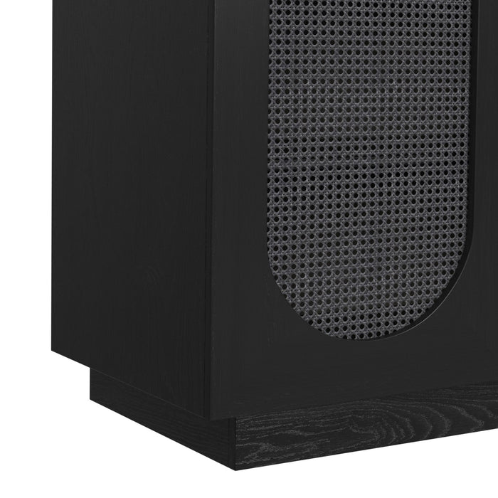 Bahama Breeze - Server - Black – Servers by Elements International at Furniture Wholesale Plus , Nashville furniture store