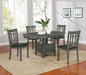 Lavon - 5-Piece Oval Extension Leaf Dining Set - Premium 5 Piece Dining Room Sets from CoasterEveryday - Just $819! Shop now at Furniture Wholesale Plus  We are the best furniture store in Nashville, Hendersonville, Goodlettsville, Madison, Antioch, Mount Juliet, Lebanon, Gallatin, Springfield, Murfreesboro, Franklin, Brentwood