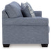 Carissa Manor - Queen Sofa Sleeper - Denim – Sleeper Sofas by Benchcraft® at Furniture Wholesale Plus , Nashville furniture store
