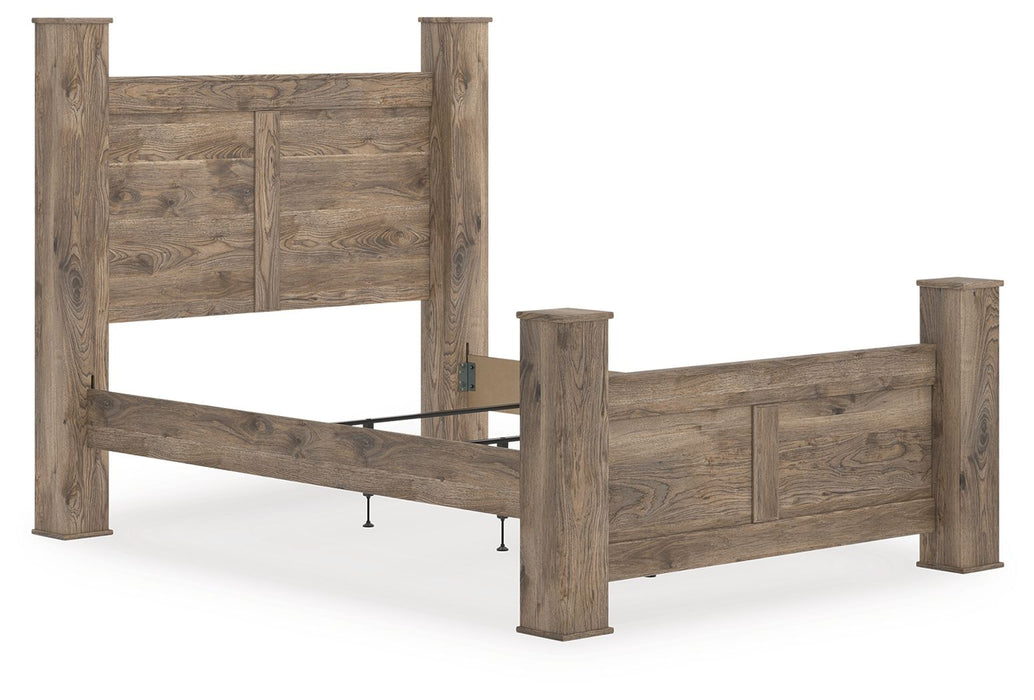 Rusticott - Poster Bed – Poster Beds by Signature Design by Ashley® at Furniture Wholesale Plus , Nashville furniture store